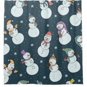 Snowmen Christmas: Vintage Snowfall Charm.