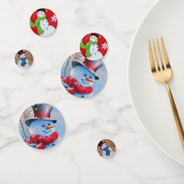 Snowmen Confetti (Group)