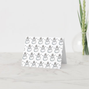 Snowmen Holiday Card