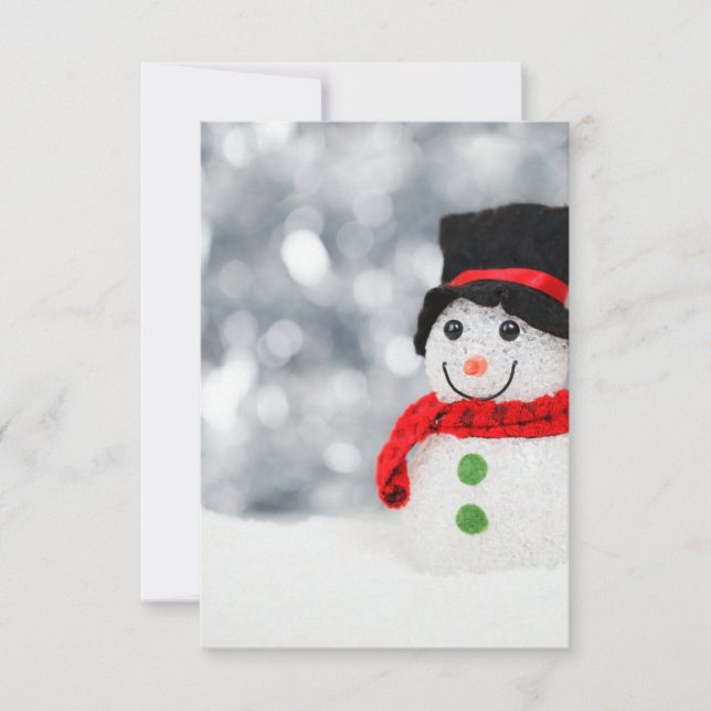 Snowmen Invitation (Front)