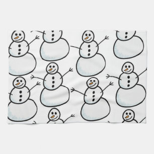 Snowmen Kitchen Towel