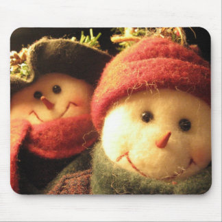 Snowmen Mouse Pad