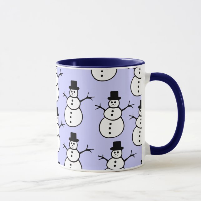 Snowmen Mug (Right)