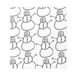 Snowmen Notepad