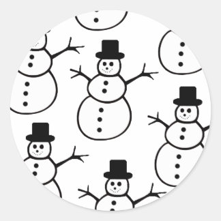 Snowmen Stickers