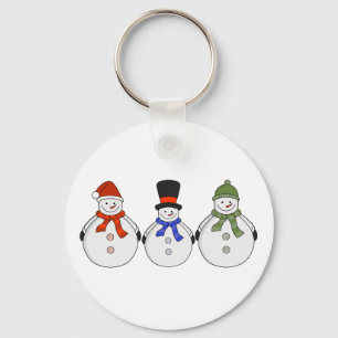 Snowmen Winter has come Keychain