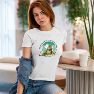 Snowmobile And Mountains T-Shirt