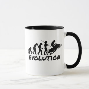 Snowmobile Evolution Mug