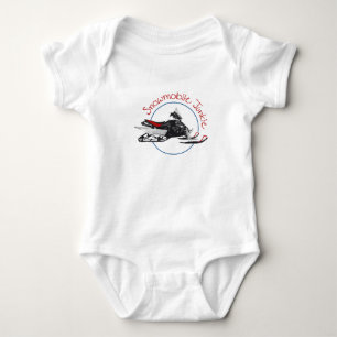 Snowmobile Junkie Baby Bodysuit