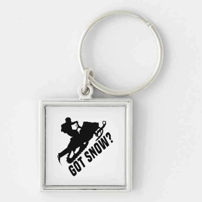 Snowmobile Keychain (Front)