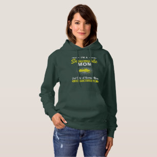 Snowmobile Mom Gift Hoodie