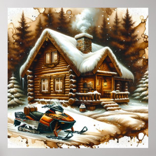 Snowmobile Poster