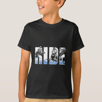 Snowmobile Ride Snowmobiling Winter Sport Skiers S T-Shirt