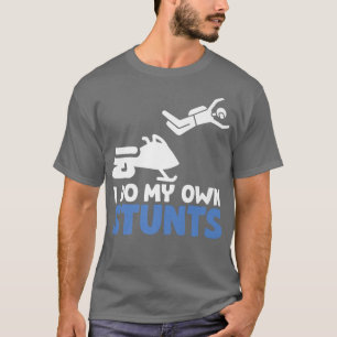 Snowmobile Stunts Snowmobiling Etreme Winter Sport T-Shirt