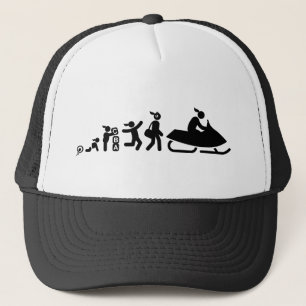 Snowmobile Trucker Hat