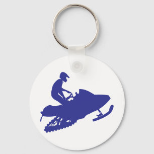 Snowmobiler/Sledder Keychain