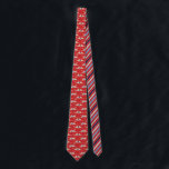 Snowmobiles Patterned Red, White and Blue Tie<br><div class="desc">This patterned necktie is festive enough for Christmas, but with its snowmobile pattern you can wear this snow sports tie all winter long. It features a pattern of snowmobiles, snowy mountains and fluffy clouds in shades of blue and ivory or cream set against a red background. The reverse side has...</div>