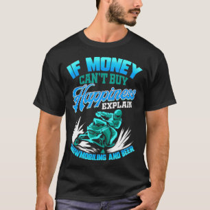 Snowmobiling And Beer Snowmobile T-Shirt