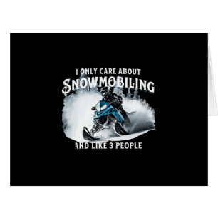 Snowmobiling Funny Snowmobile