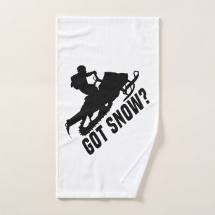Snowmobiling - Got Snow Snowmobile Gifts Hand Towel