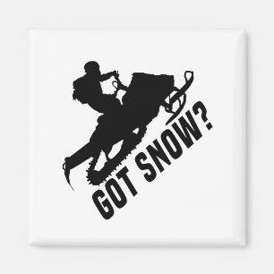 Snowmobiling - Got Snow Snowmobile Gifts Magnet