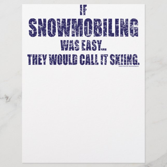 Snowmobiling-is-EASY[1] Flyer (Front)