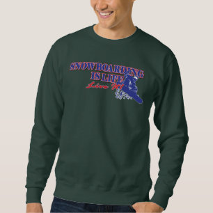 Snowmobiling is Life - Live It Sweatshirt