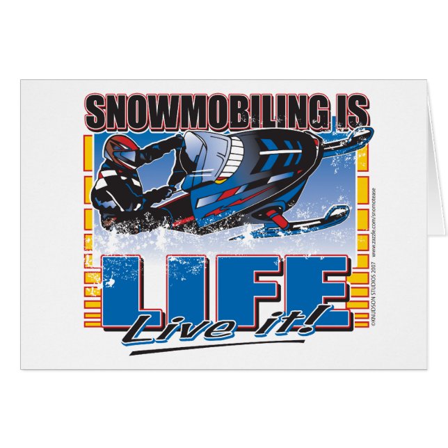 SNOWMOBILING-IS-LIFE-zazz (Front Horizontal)