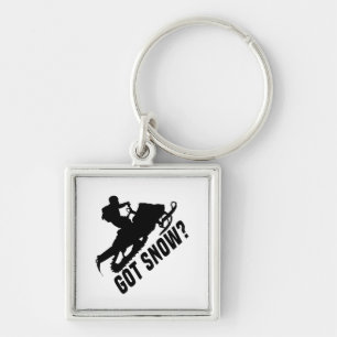 Snowmobiling Keychain