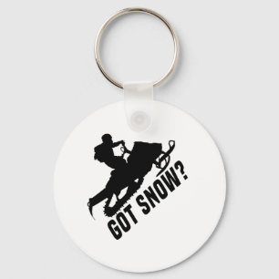 Snowmobiling Keychain