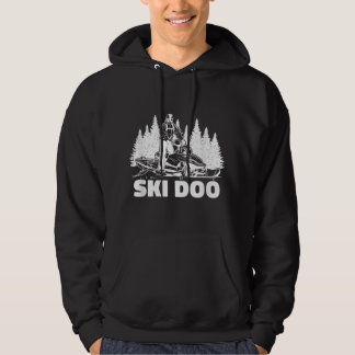 Snowmobiling Snow Machine Snowmobile Ski Doo  Hoodie