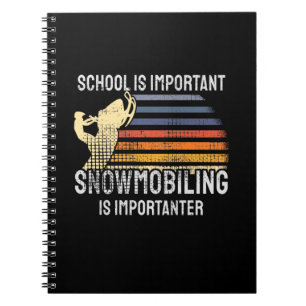Snowmobiling Snowmobile Notebook