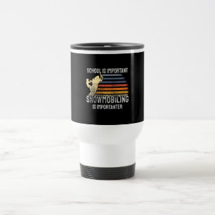 Snowmobiling Snowmobile Travel Mug