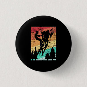 Snowmobiling Snowmobilie 1 Inch Round Button
