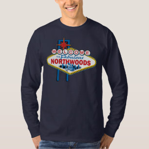 Snowmobiling/Welcome to the Northwoods T-Shirt