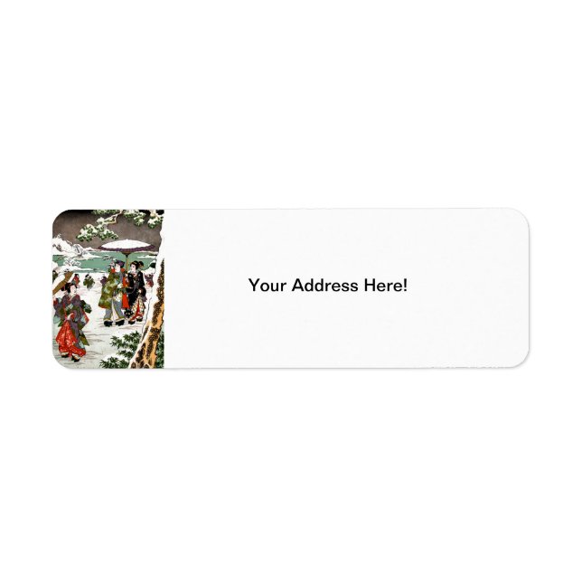 Snowscape japonais (Devant)