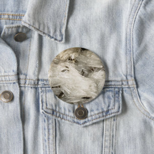 Snowscape of Crystals 3 Inch Round Button