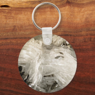 Snowscape of Crystals  Keychain