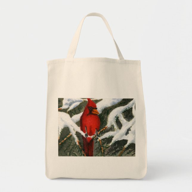 Snowscape Tote Bag (Front)