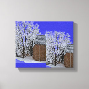 Snowscapes of NJ Canvas Print