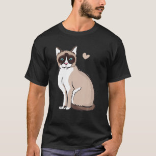 Snowshoe Cat Funny T-Shirt
