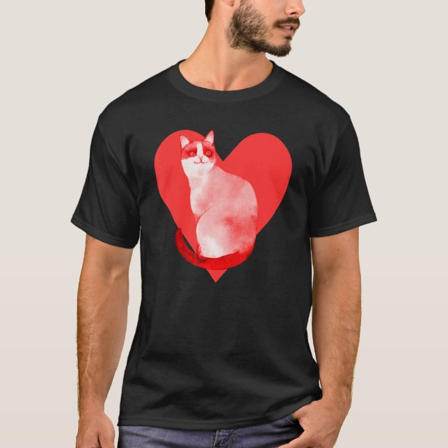 Snowshoe Cat T-Shirt (Front)