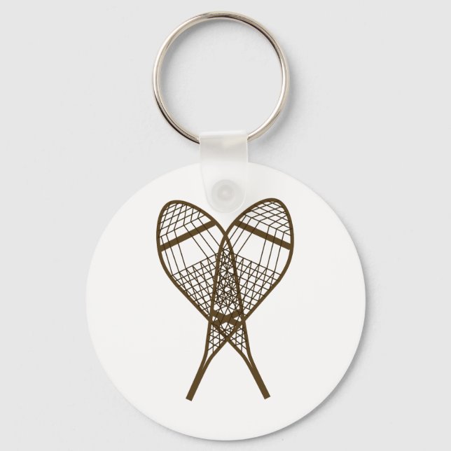 snowshoe club keychain (Front)