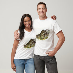 Snowshoe Hare, summer (Northern Hare) by Audubon T-Shirt