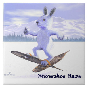 Snowshoe Hare Tile