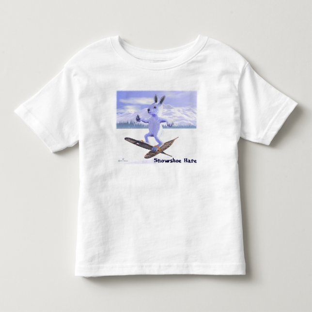 Snowshoe Hare Toddler T-shirt (Front)
