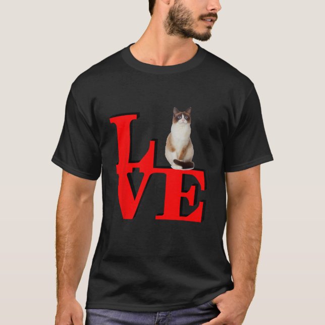 Snowshoe Love Park I love my Cat T-Shirt (Front)