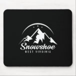 Snowshoe West Virginia Ski Resort Skiing Snowboard Mouse Pad<br><div class="desc">Snowshoe West Virginia Ski Resort Skiing Snowboarding</div>