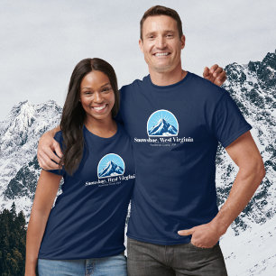 Snowshoe West Virginia ski resort souvenir gift T-Shirt