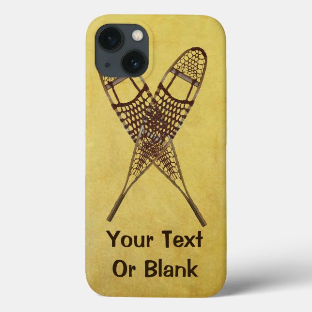 Snowshoes Case-Mate iPhone Case (Back)